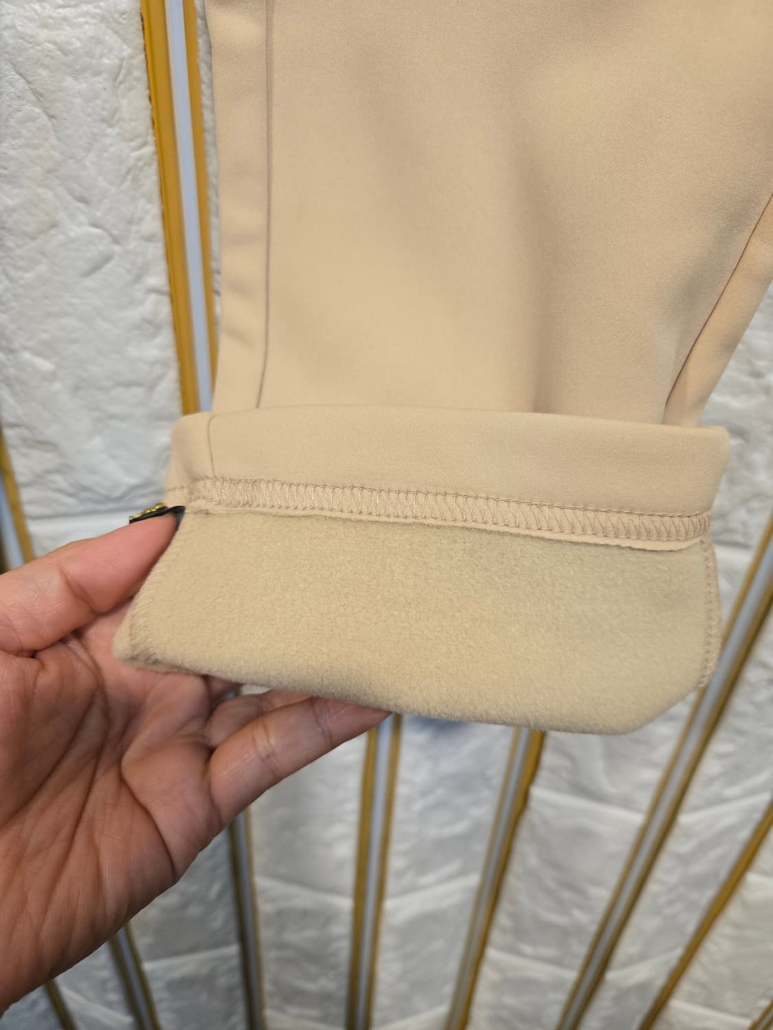 푸마 기모 바지 트레이닝바지 주니어 기모바지150 성인여성 S 새상급 상품이미지5