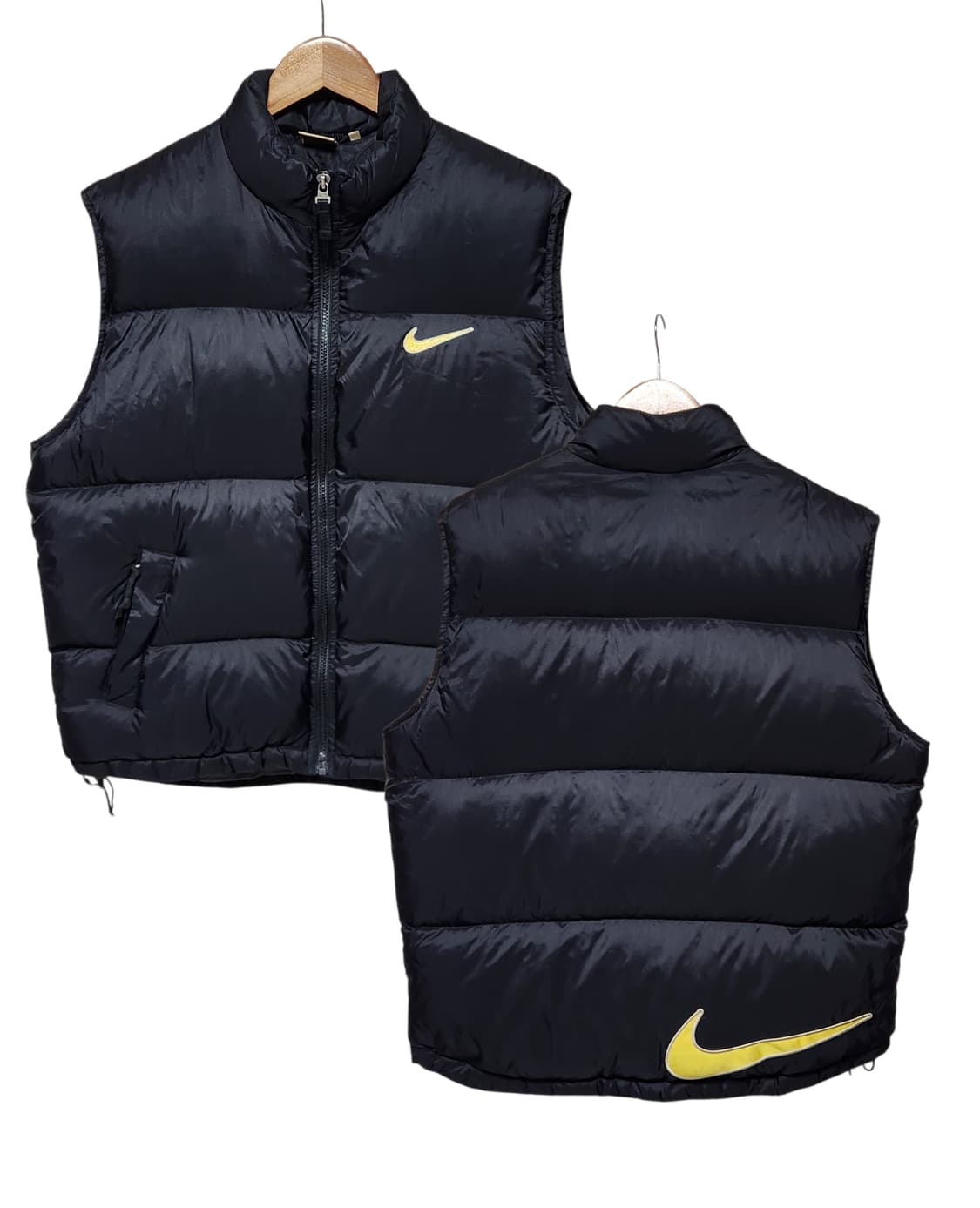 L 나이키 90s 빅로고 올드스쿨 조끼 베스트 패딩 자켓 상품이미지1