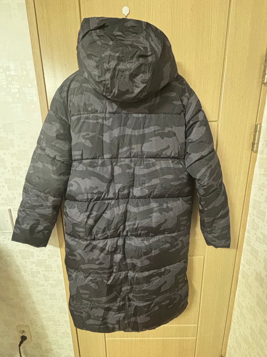 디키즈 카모 패턴 롱패딩 상품이미지5