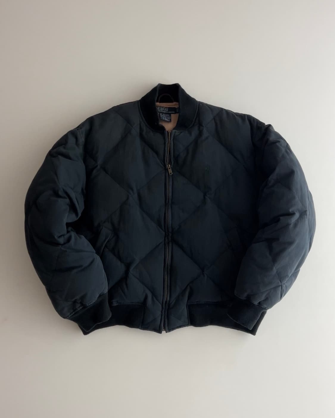 90s 폴로 랄프로렌 퀼팅 다운 자켓 L 상품이미지1