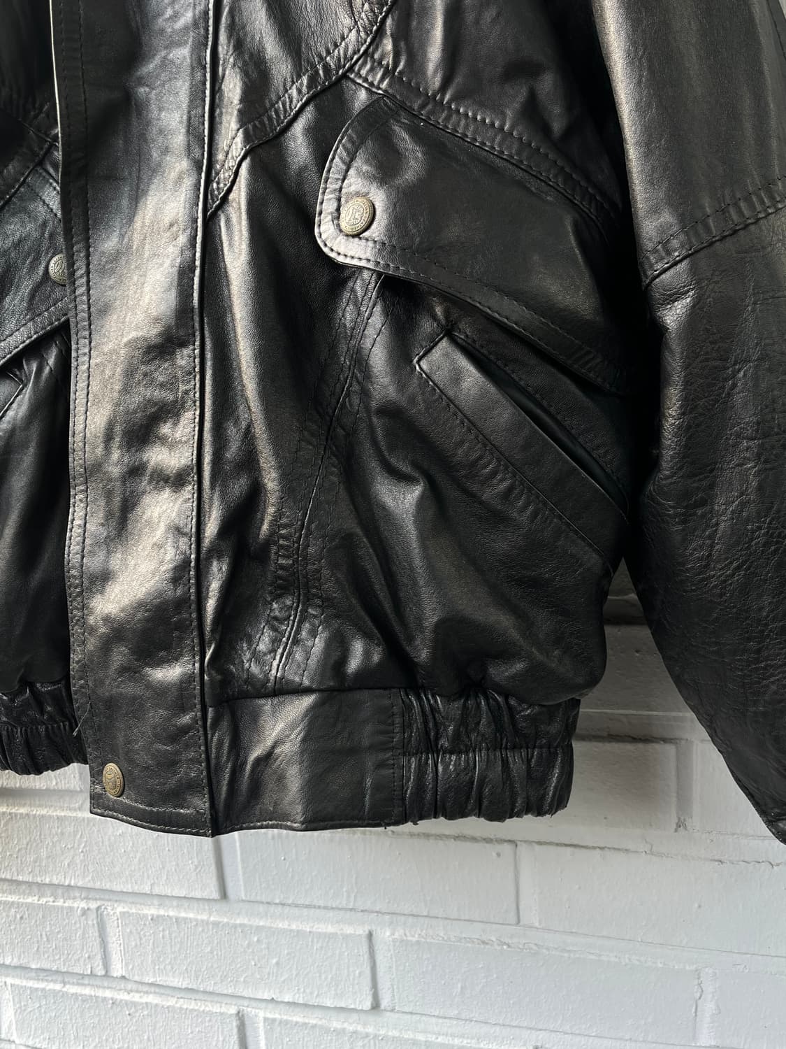 CREAZIONI leather jacket (made in ITALY) 상품이미지4