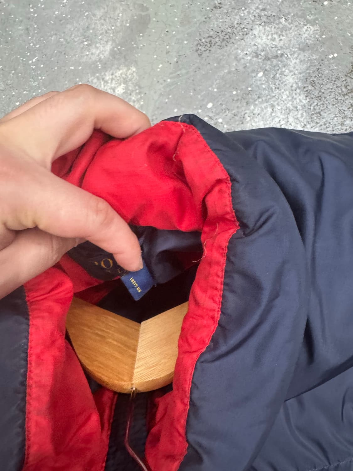 폴로 탈론 지퍼 패딩 충전재 빠방함 105이하추천 상품이미지5