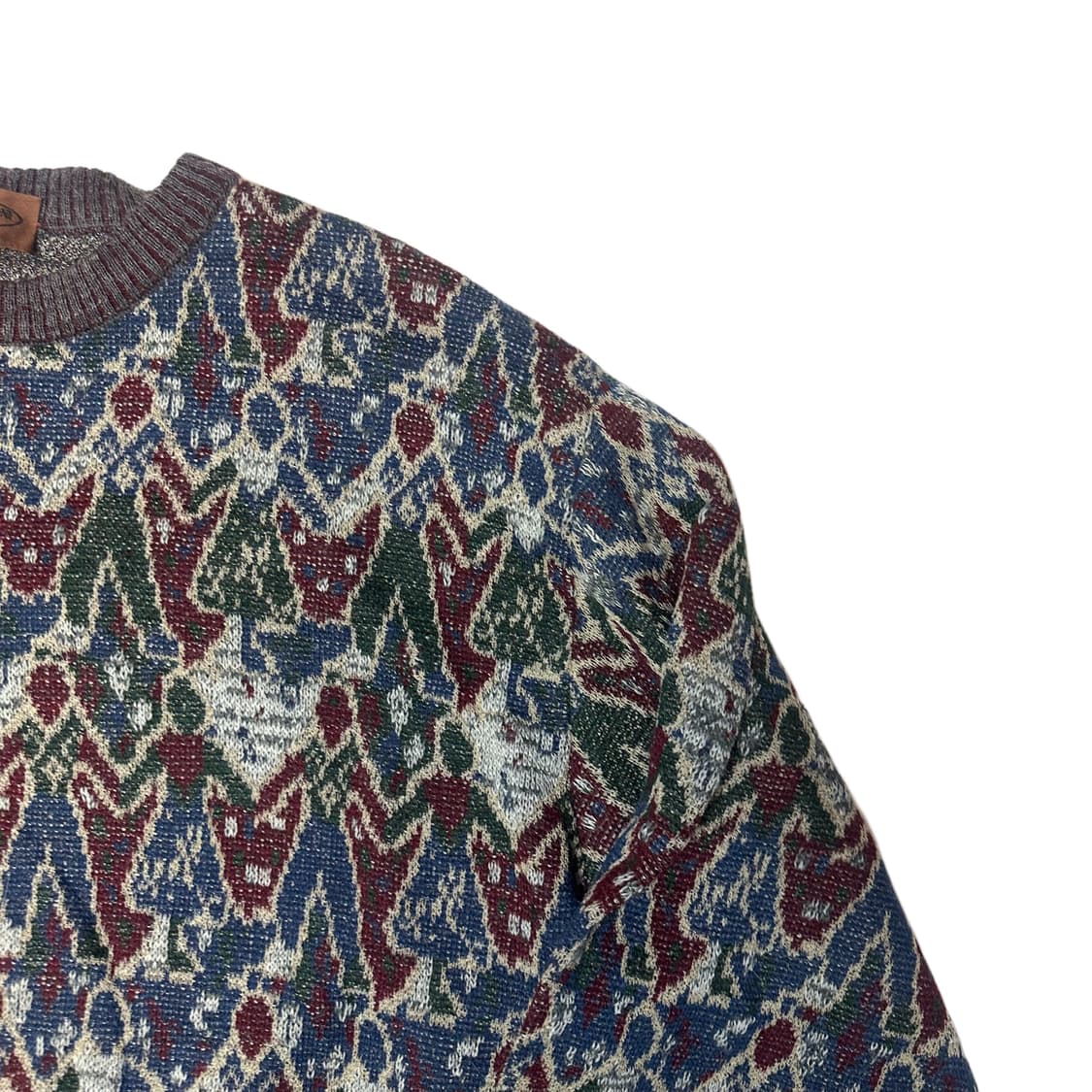 블랙미쏘니스포츠 휴먼패턴니트 105 상품이미지2