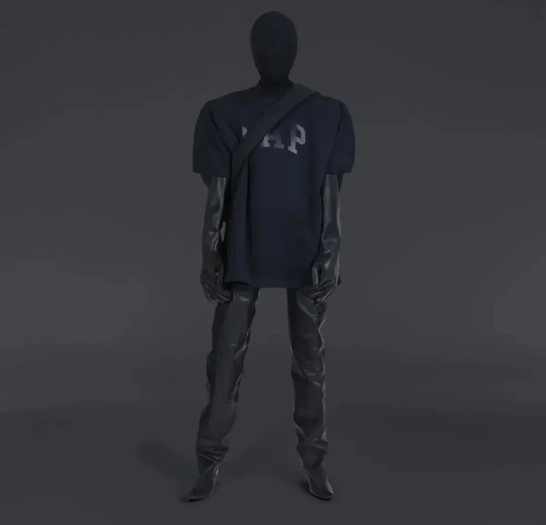 이지 갭 발렌시아가 도브 패디드 티셔츠 상품이미지5