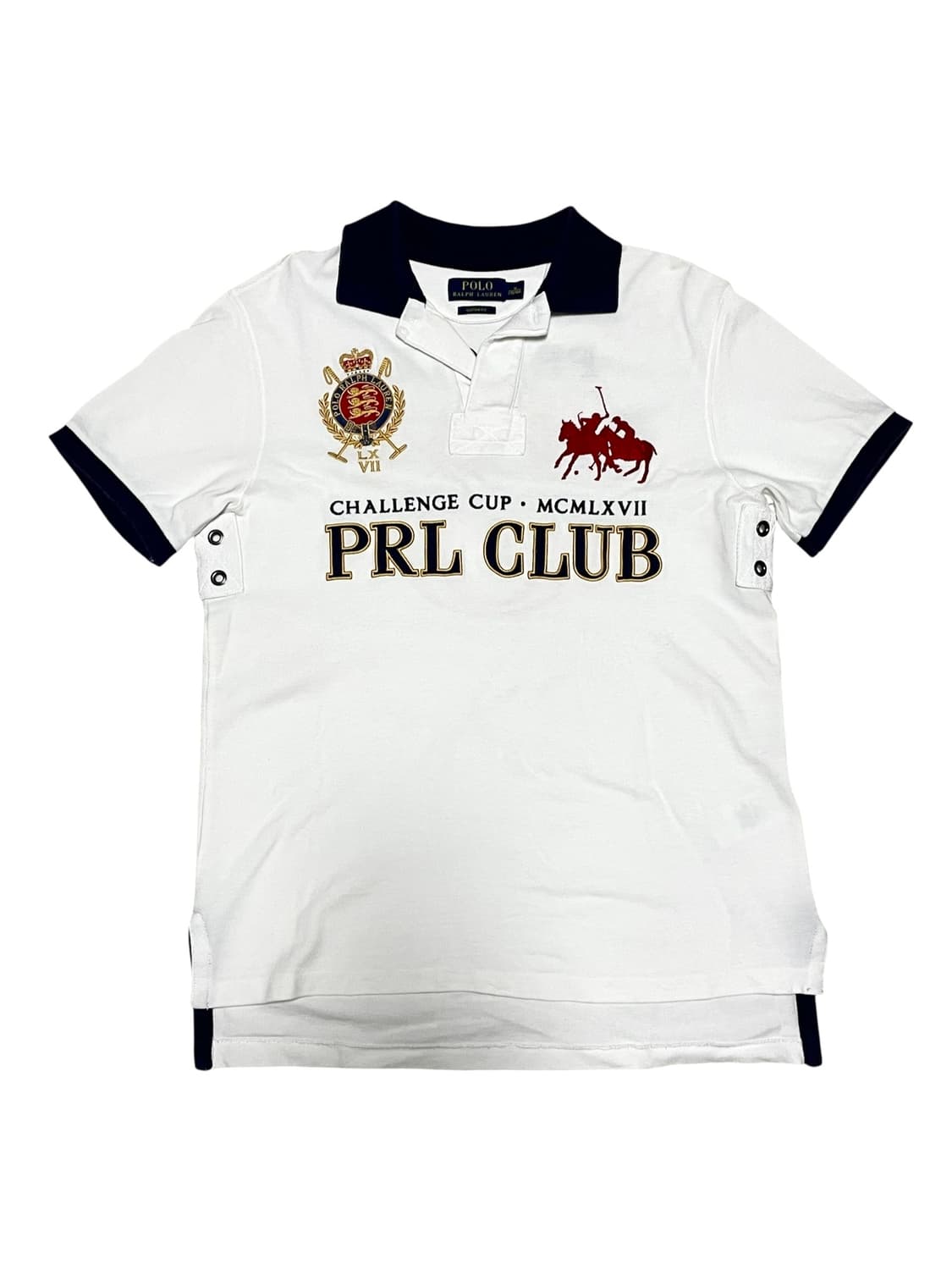 치프키프st 빈티지폴로랄프로렌클럽 PRL CLUB 더블빅포니반팔카라티셔츠 상품이미지1