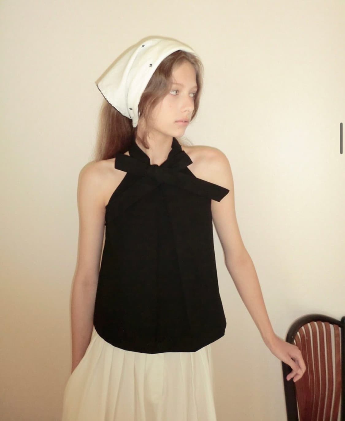 스무드무드 수이시 보타이 탑 블랙 상품이미지4