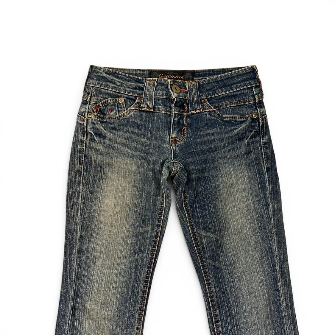 Vintage Washing Denim Bootcut Pants 상품이미지3