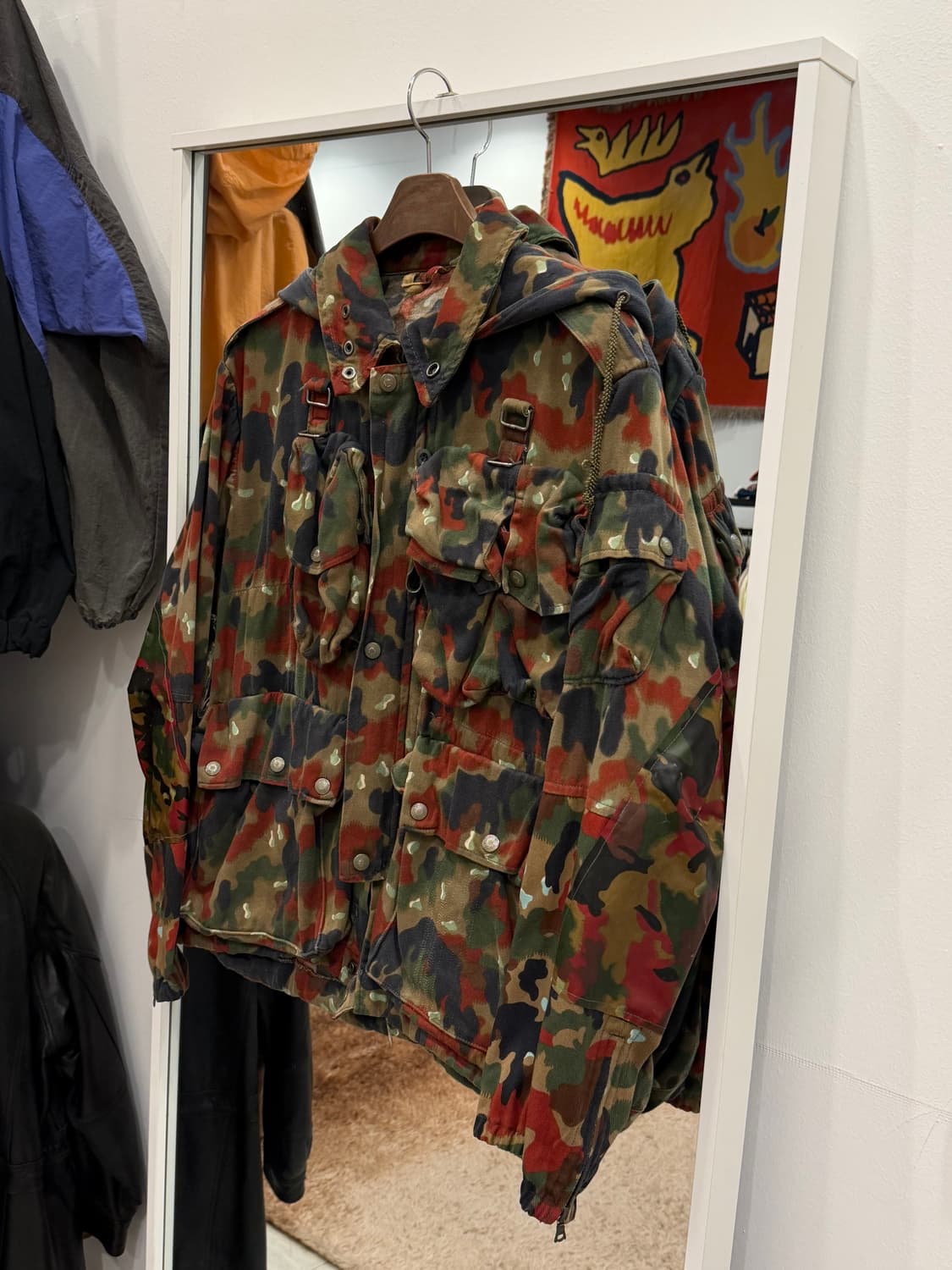 70-80s Military 스위스군 M70 알펜플라쥬 필드 자켓 상품이미지1