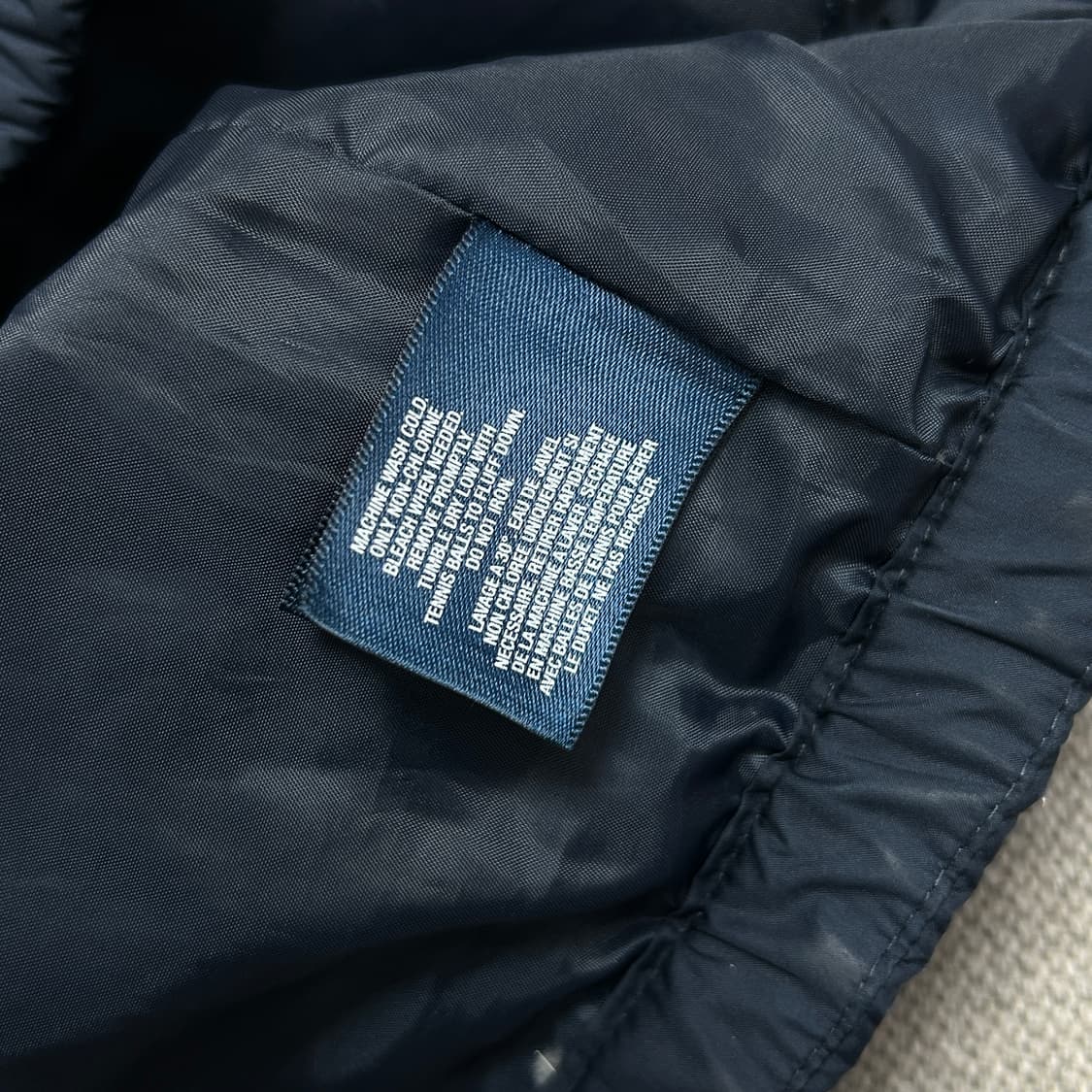 폴로 네이비 빅포니 패딩(18-20) 상품이미지3