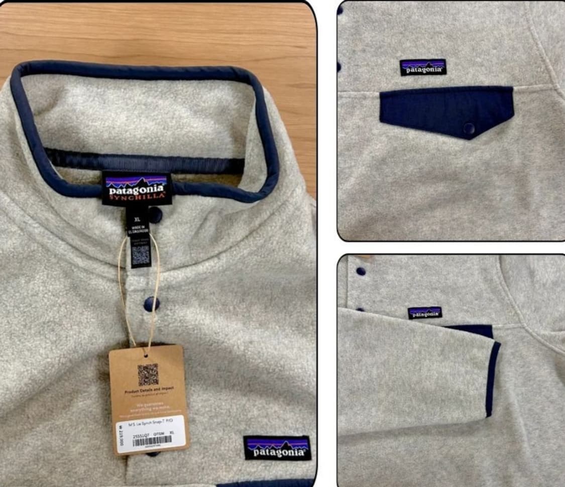 파타고니아신찰라 스냅 티 풀 오버  상품이미지1