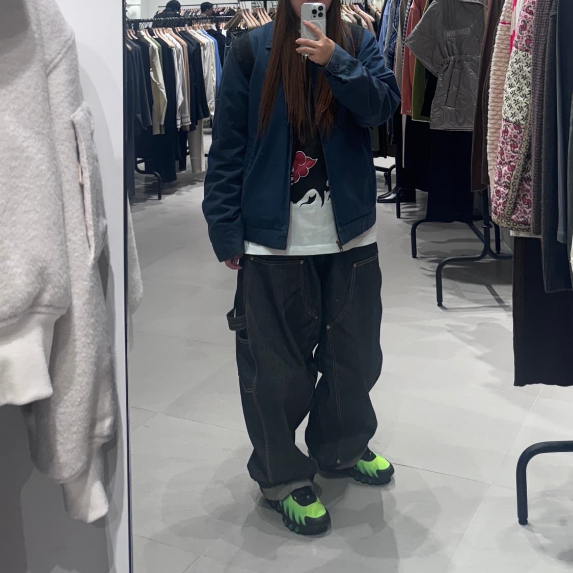 L) 슈프림 x 아키라 워크자켓 네이비 상품이미지4