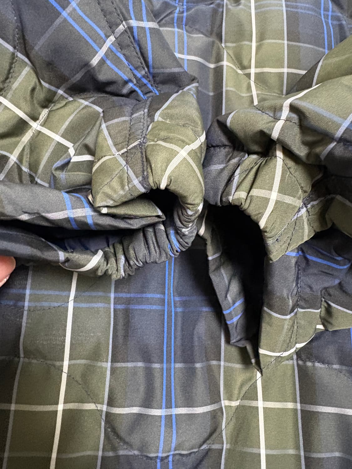 바버 아르켓 콜라보 다운 파카 퀄팅 자켓 패딩 L 상품이미지5