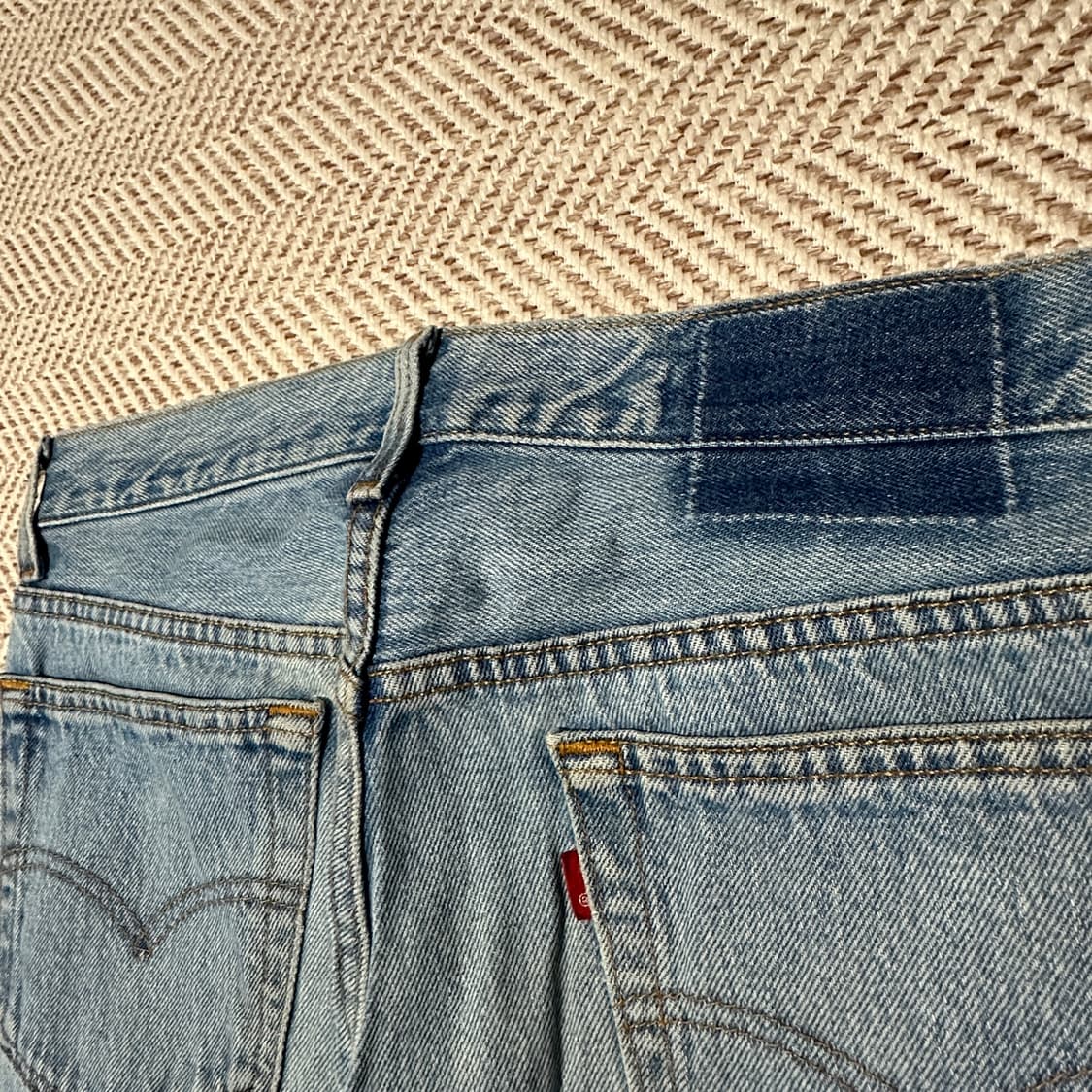LEVI'S 501 90's usa made denim jeans 상품이미지3