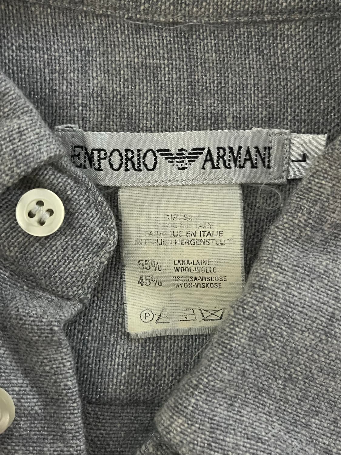 90s emporio armani 엠포리오 아르마니 셔츠 상품이미지3