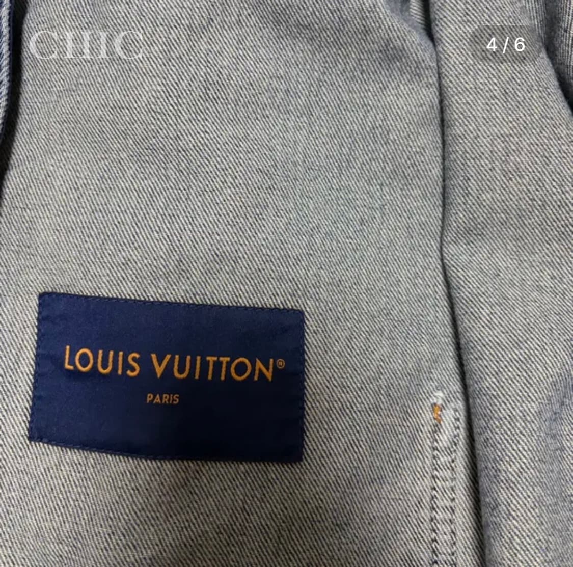 [루이비통 카펜터 모노그램 데님 자켓 | 한정판] 상품이미지4