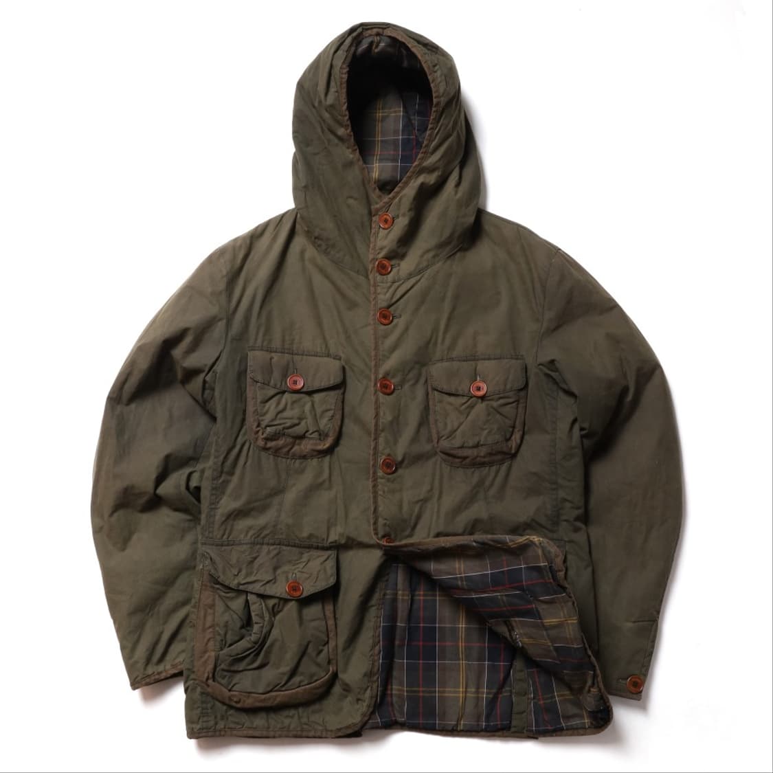 바버 Barbour Waxed Hooded Hunter Jacket 상품이미지5