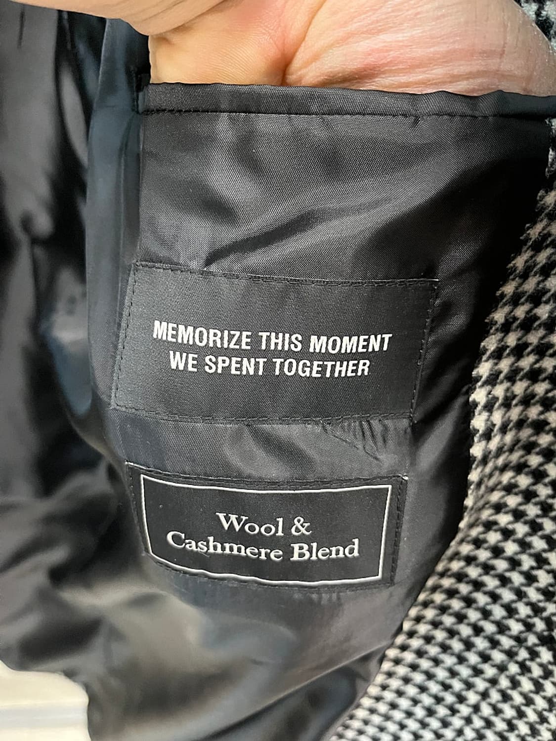 95) 인사일런스 체크 발마칸코트  상품이미지8