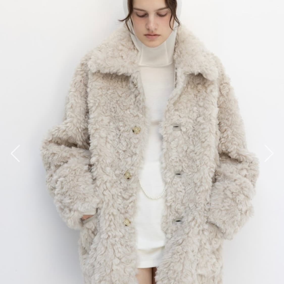 모노하 리버시블 퍼자켓 상품이미지1