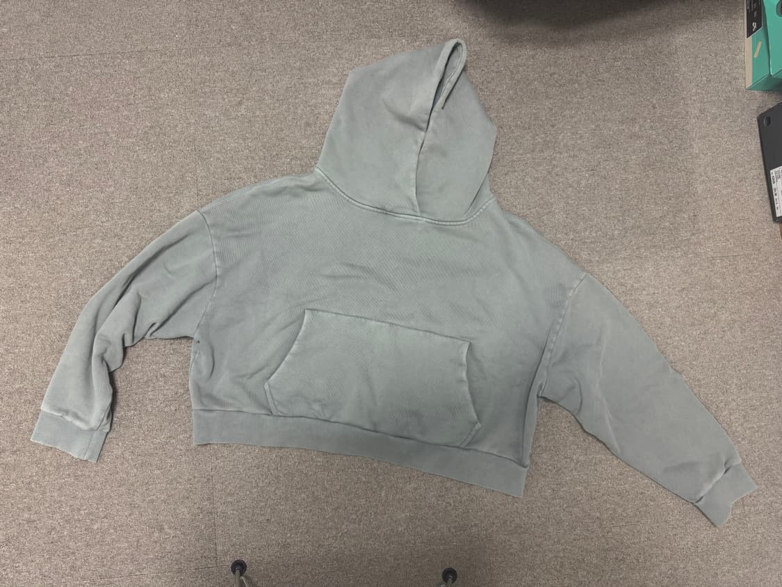 엔타이어 스튜디오 헤비 후드 그레이 S 사이즈 상품이미지2