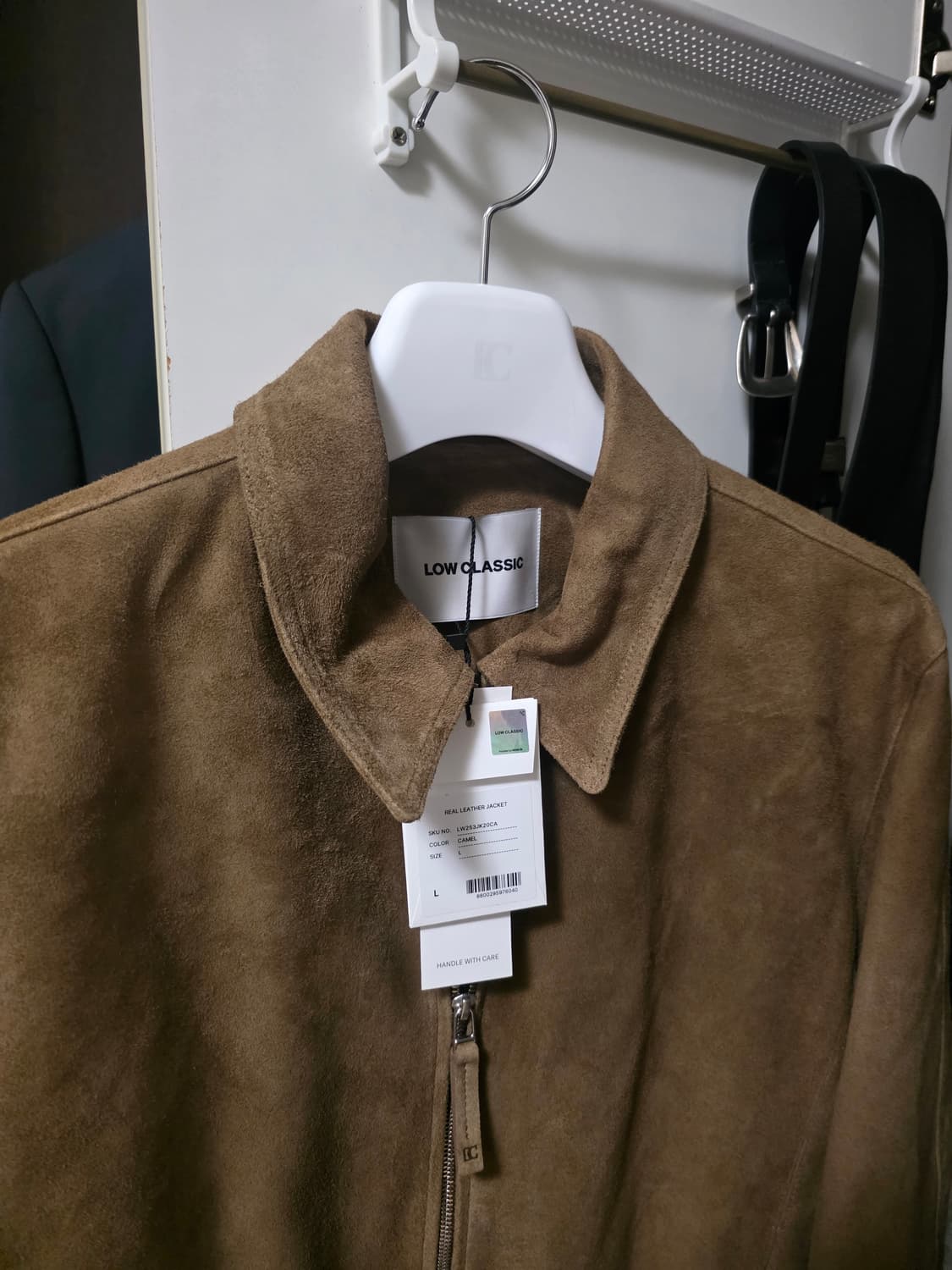 (L) 로우클래식 스웨이드 레더 자켓 low classic 상품이미지3