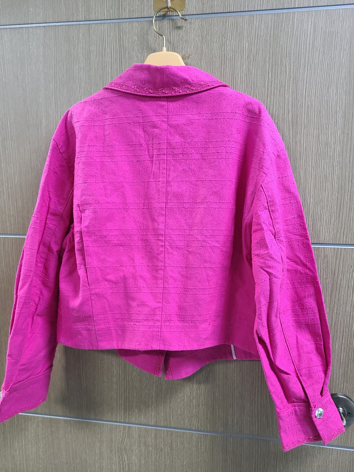 오브제 핑크 크롭 자켓 상품이미지8