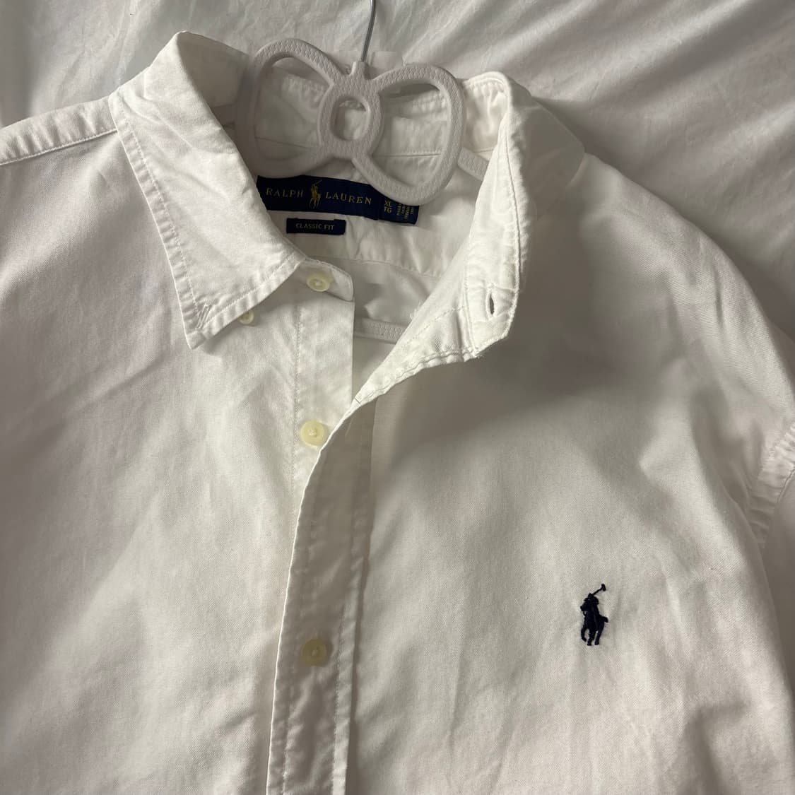 폴로 화이트 셔츠 상품이미지3