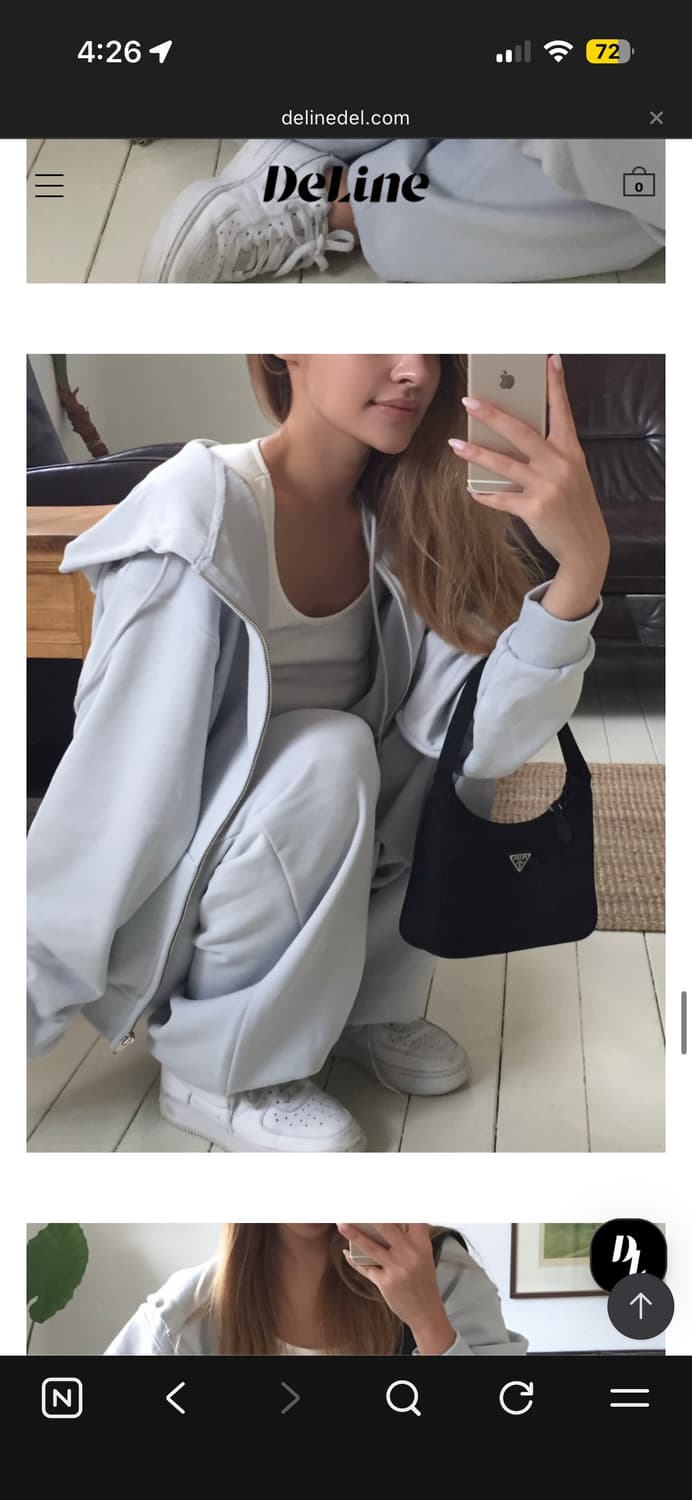 Layer 레이어 도매택 핀터 파스텔 후드집업 상품이미지1