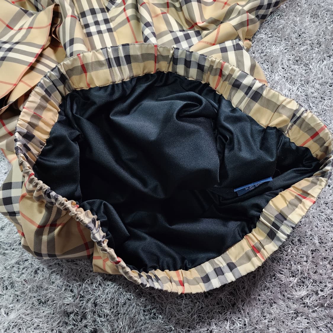 버버리 체크 집업 바람막이 M 상품이미지7