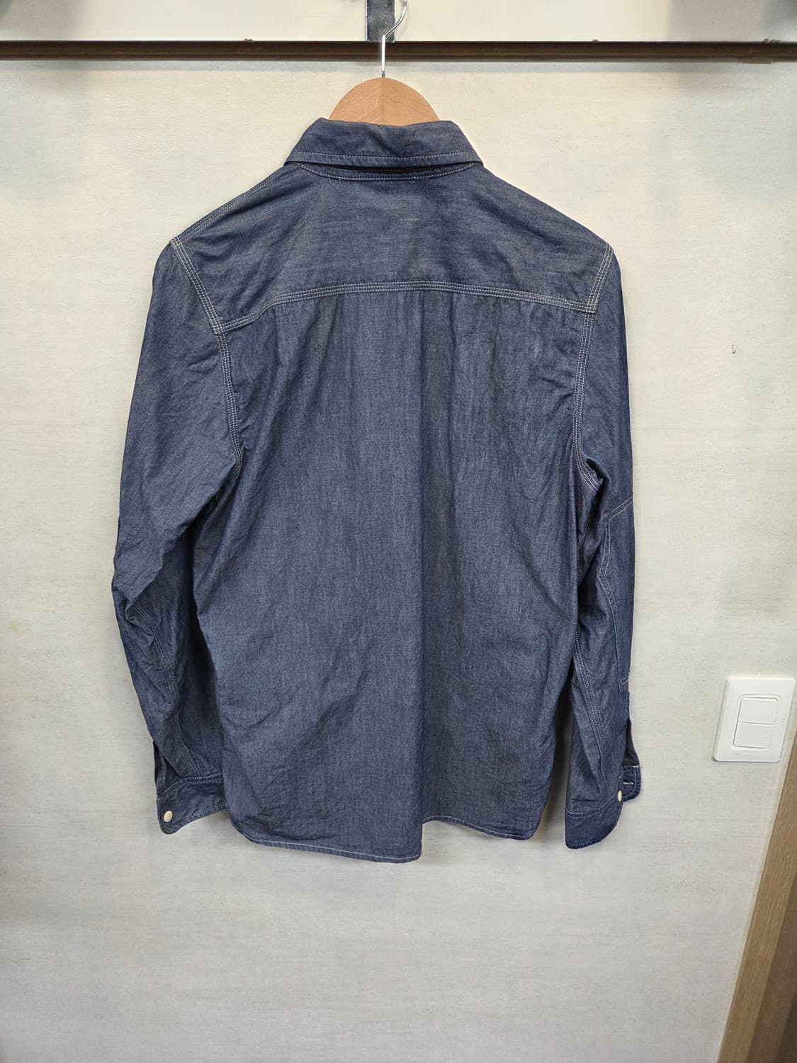 칼하트 아웃도어 motor 멀티포켓 스티치 데님셔츠 긴팔 m 상품이미지2