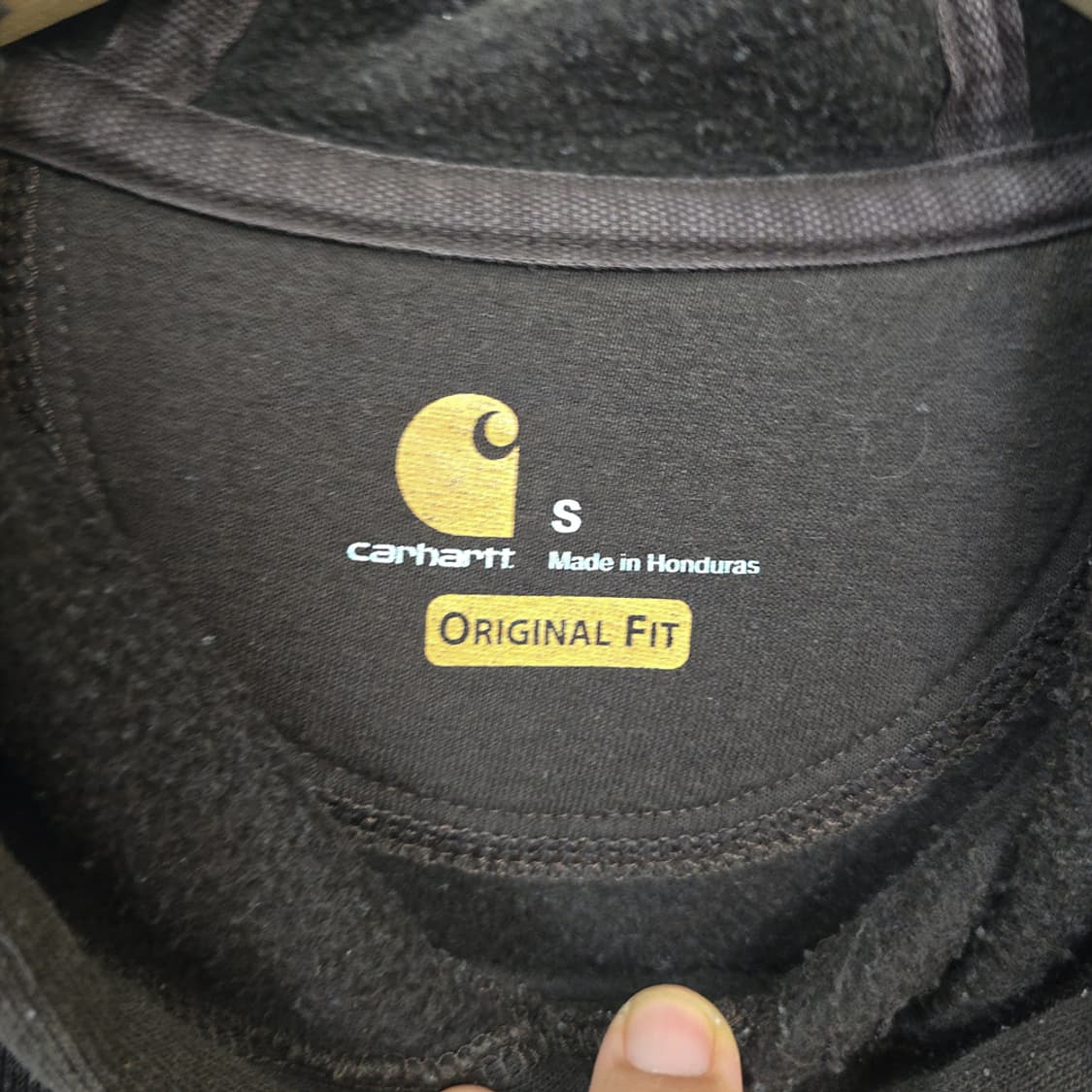 남성 칼하트 Carhartt 로고 기모 후드 맨투맨 S 상품이미지8