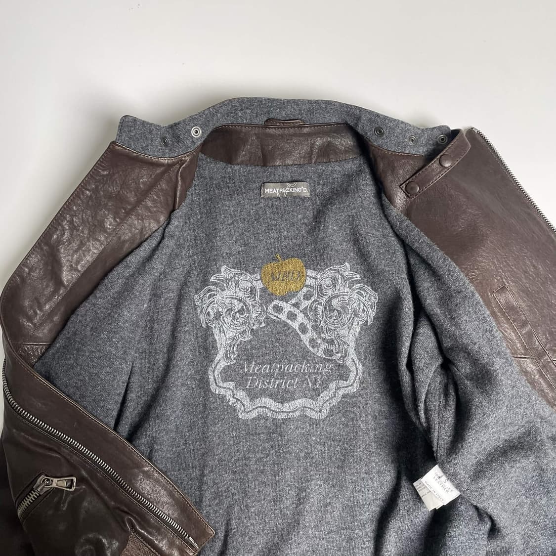 Meatpacking D. 울니트 레이어드 양가죽 자켓 (italy)   상품이미지6