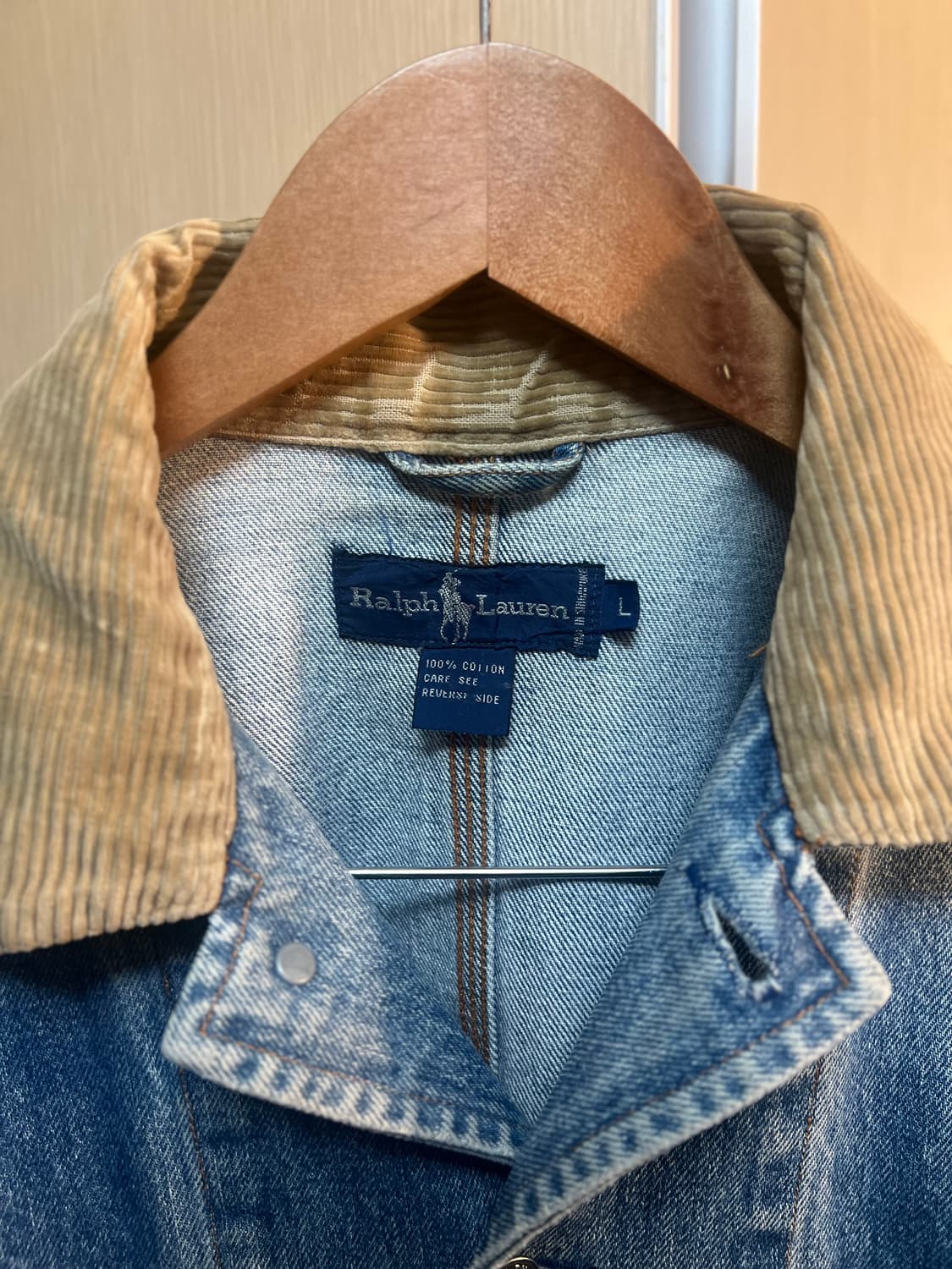 90's 폴로 랄프로렌 데님 초어 재킷 상품이미지2