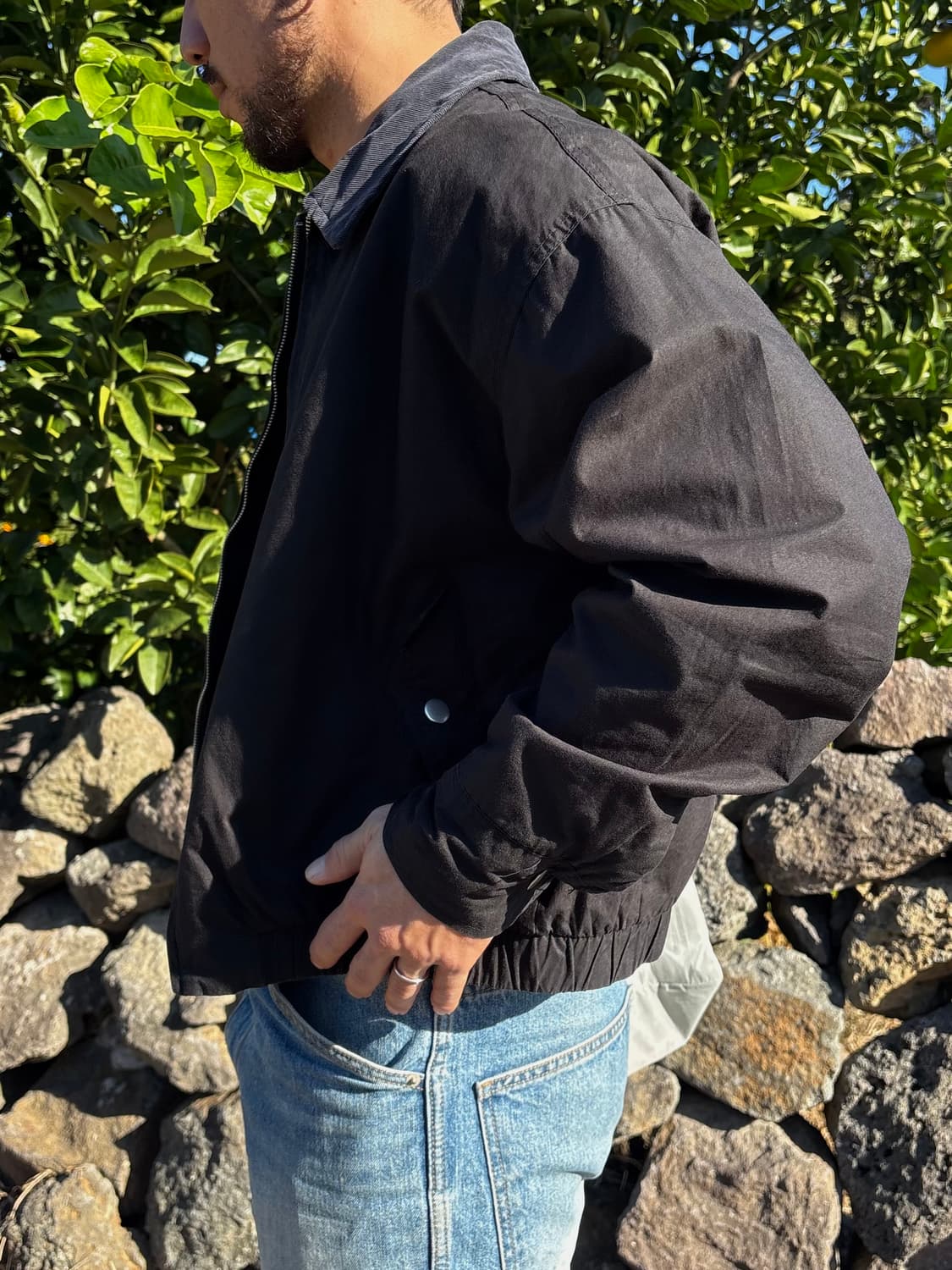 폴로st 빈티지 코튼 블루종 자켓 상품이미지3