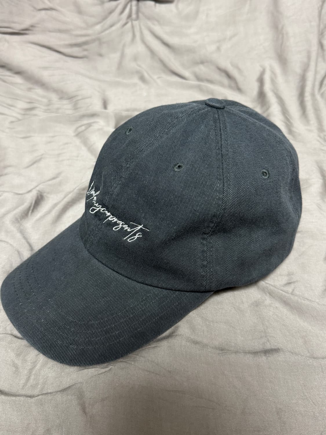 언더마이카 MU.124 뉴로고 볼캡 그레이 상품이미지6