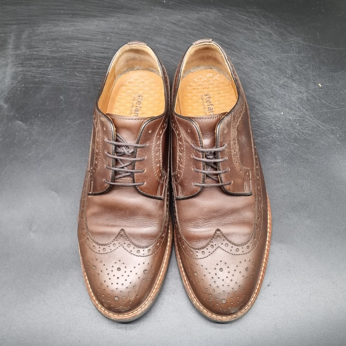 스테파노로시 남성윙팁구두 실사이즈280 상품이미지2