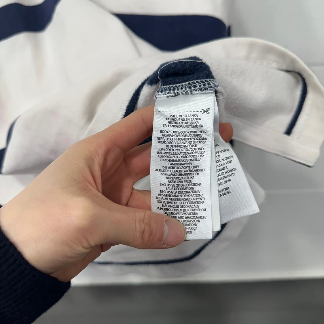 폴로 랄프로렌 럭비티 상품이미지4