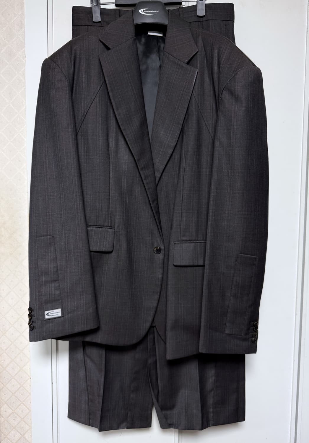 씨비전 CSC 디바이드 패널 셋업 브라운 체크 2,2 상품이미지5