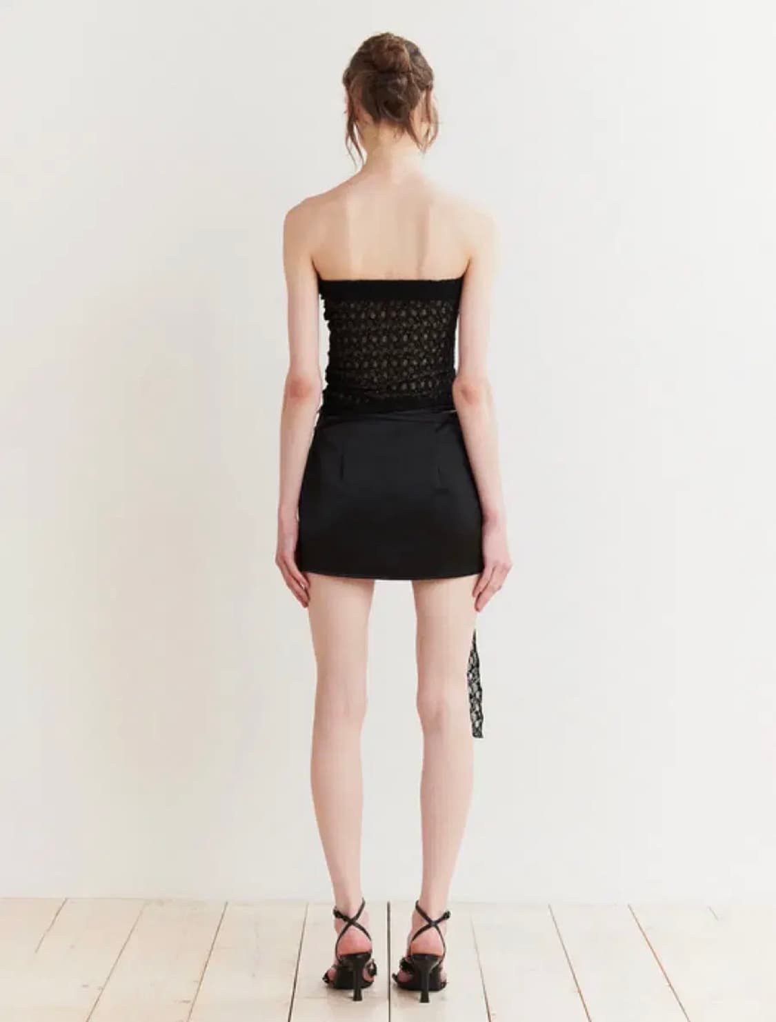 페인오어플레져 JADE MINI SKIRT black s 상품이미지3