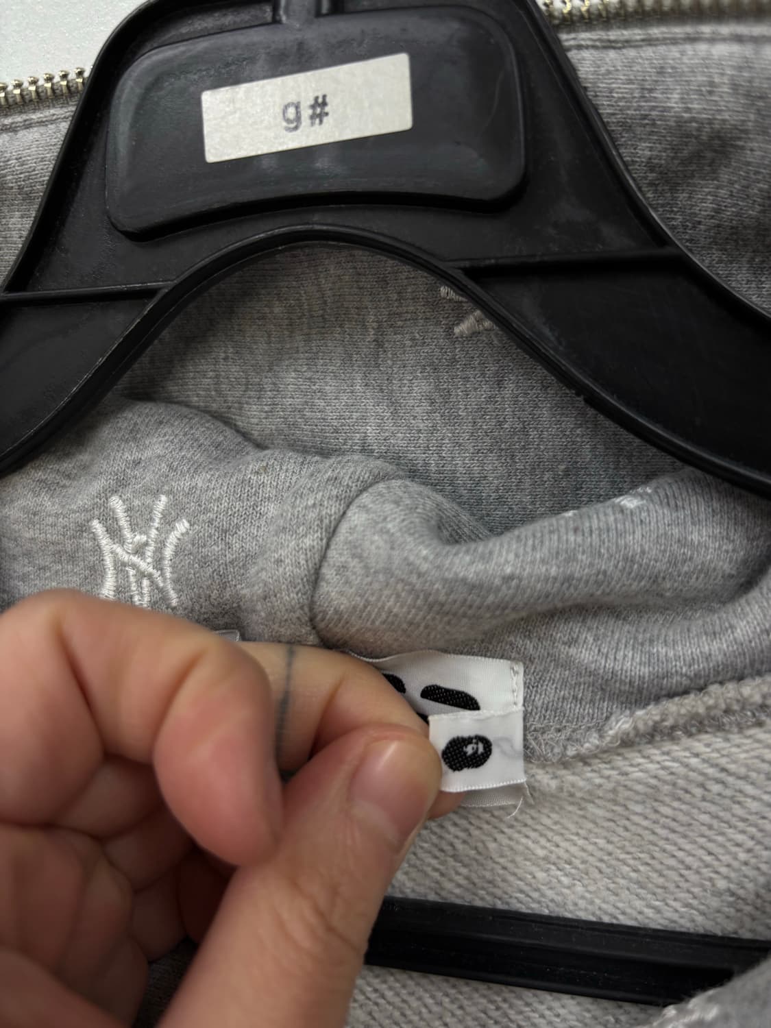 네이버후드x베이프 후드집업 상품이미지6