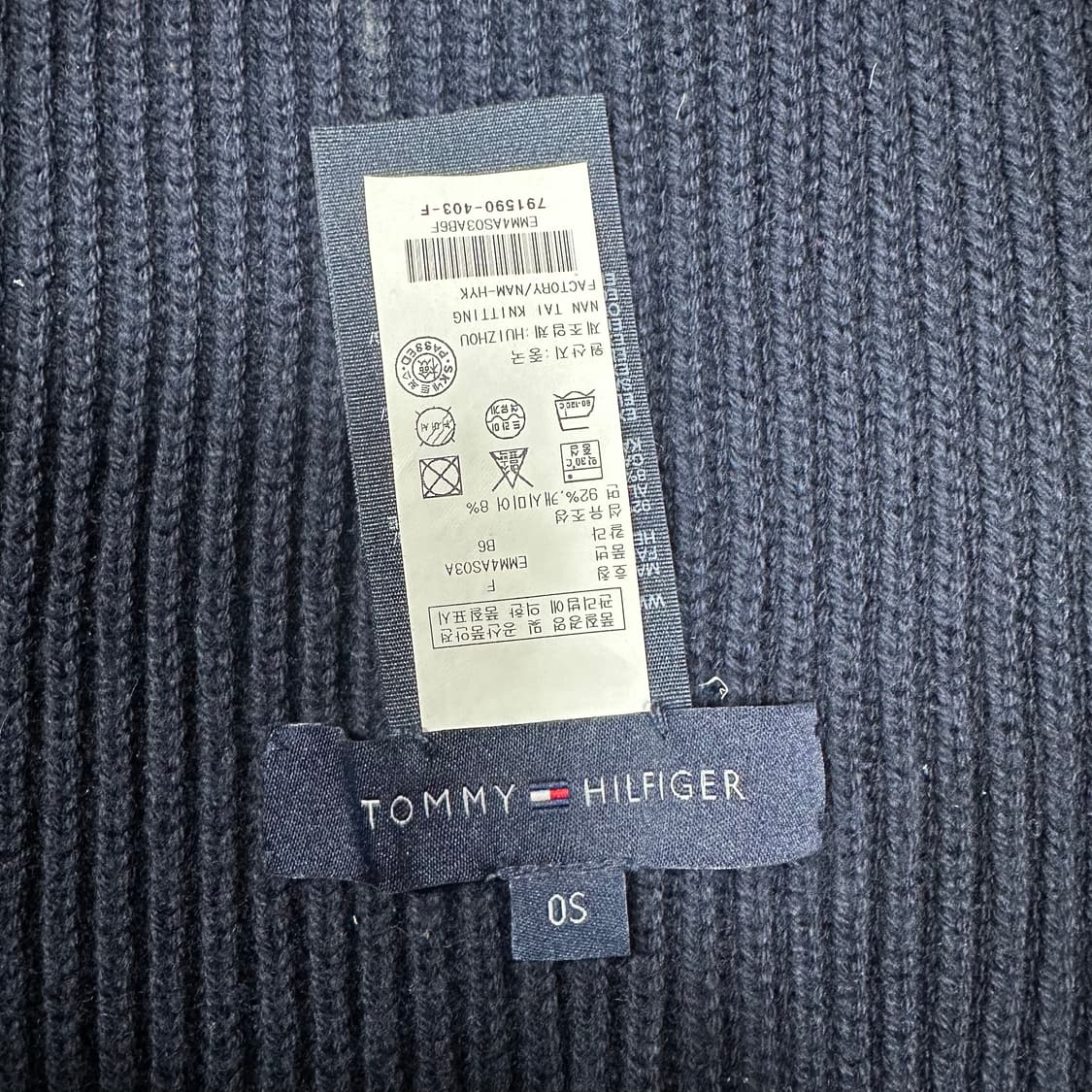 ✨ (바배) 타미 힐피거 투톤 니트 머플러  상품이미지2