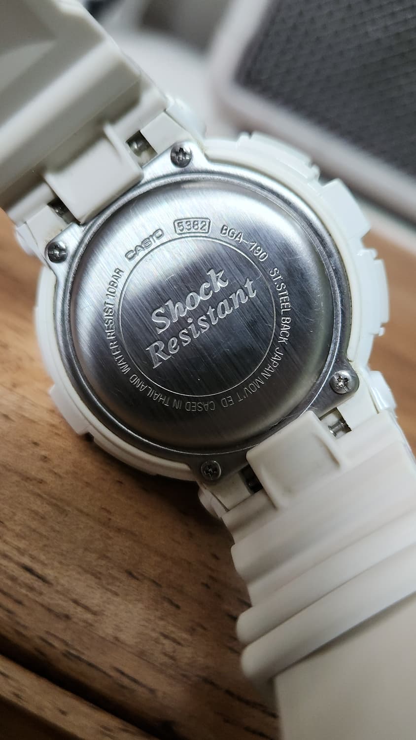 # Baby-G 베이비지 카시오 지샥 여성용 우레탄 시계 급처 상품이미지9