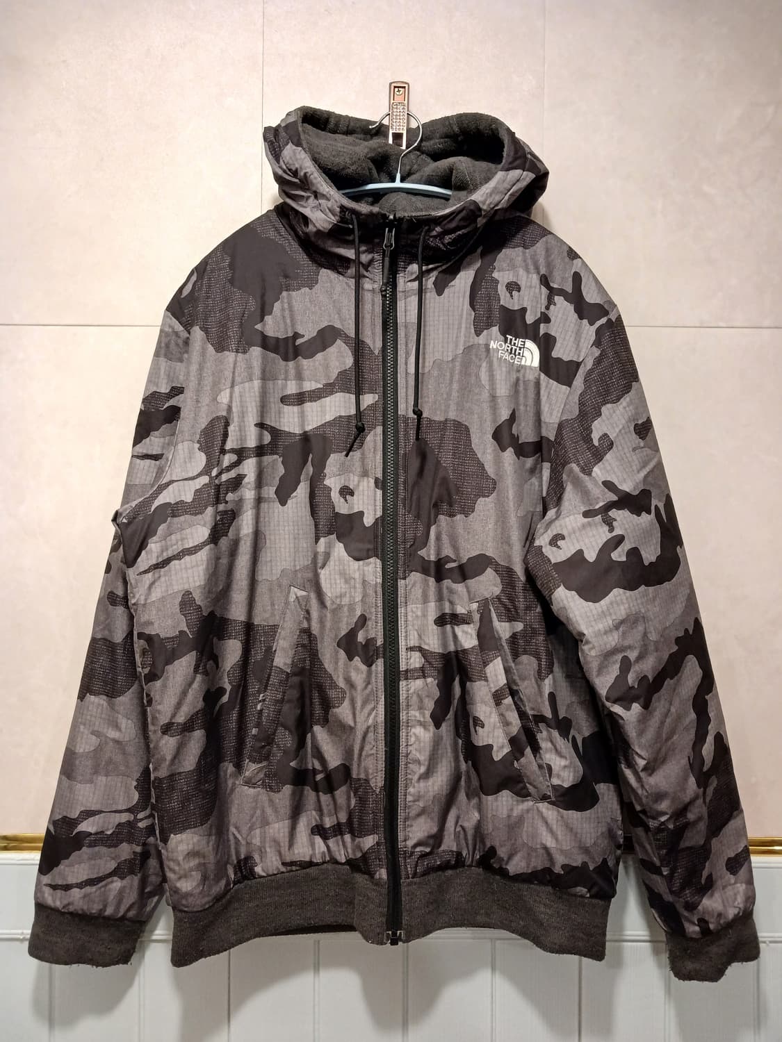 노스페이스 정품 양면 후드 집업 자켓 M 사이즈 상품이미지1