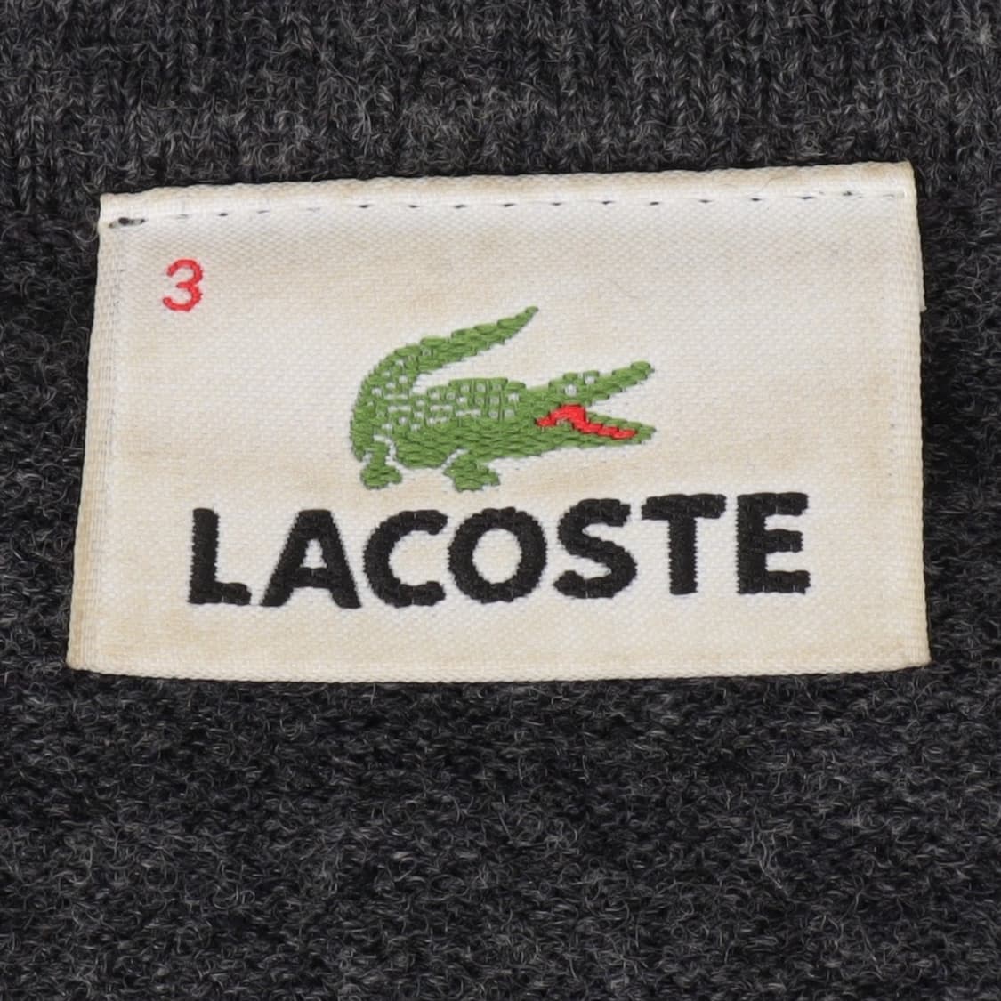 라코스테 챠콜 울 가디건 상품이미지8