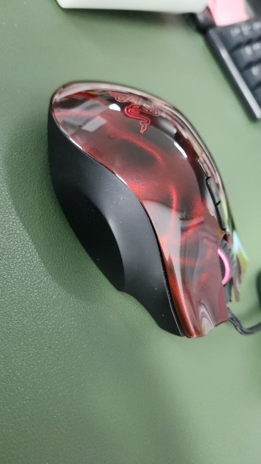 # RAZER 레이저 나가 헥스 레드 에디션 게이밍 마우스 급처 상품이미지9