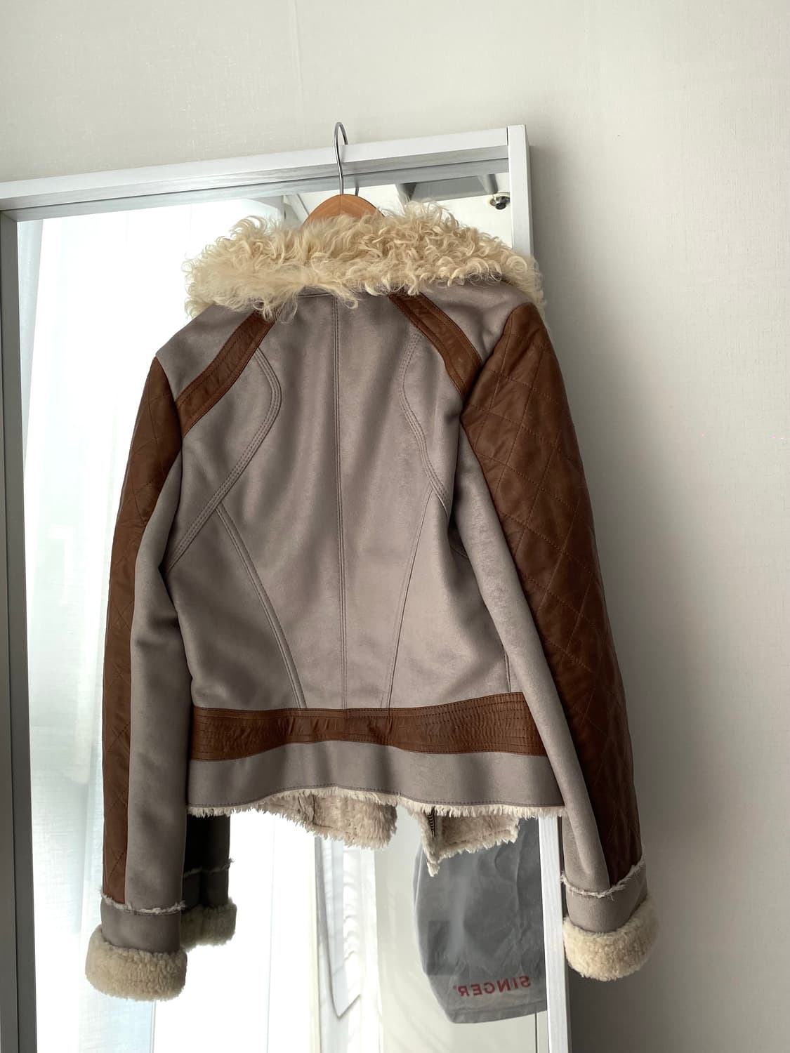 양털 양가죽 무스탕 자켓 상품이미지5