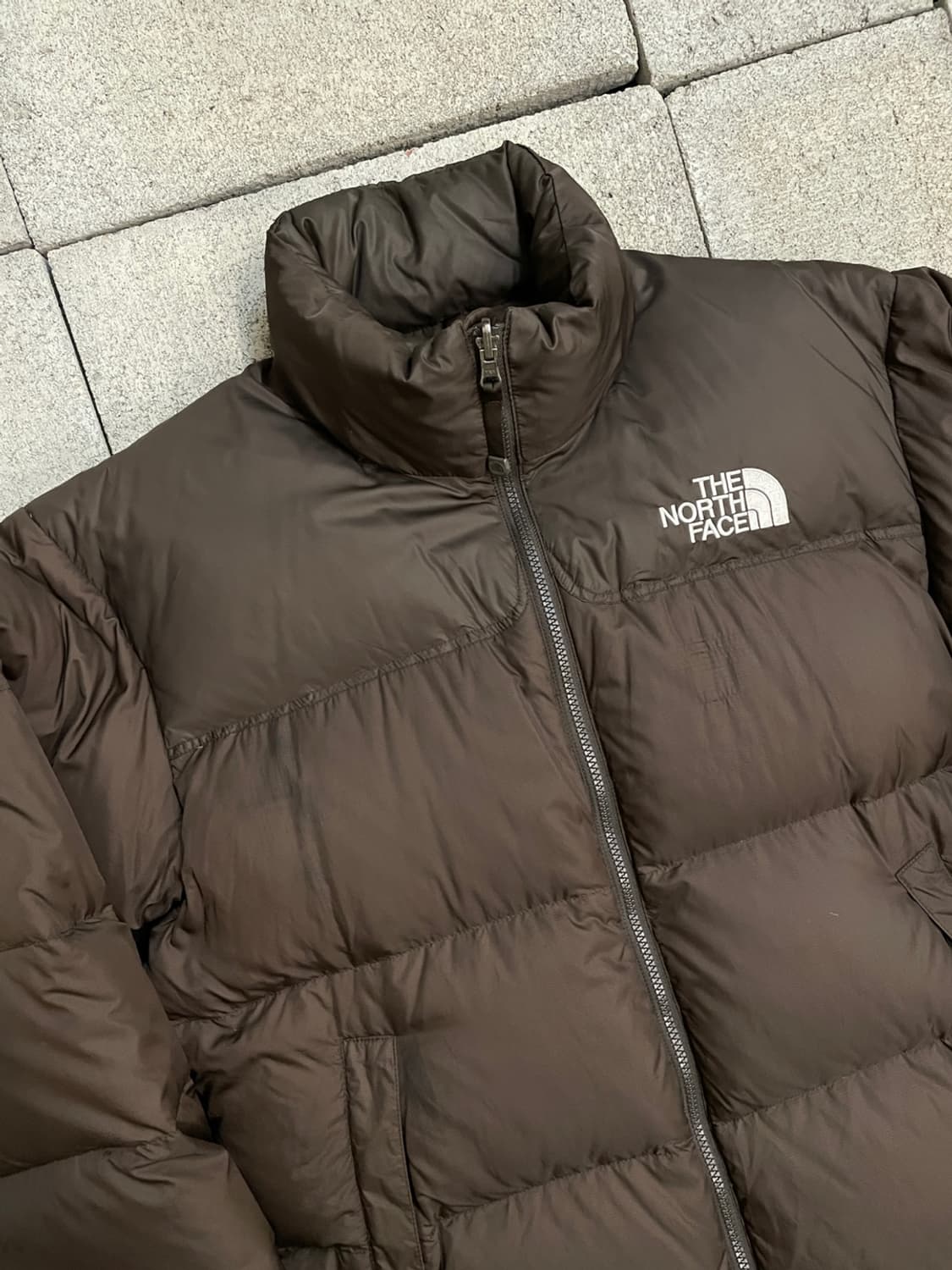 노스페이스 OG 브라운 눕시 패딩 상품이미지3