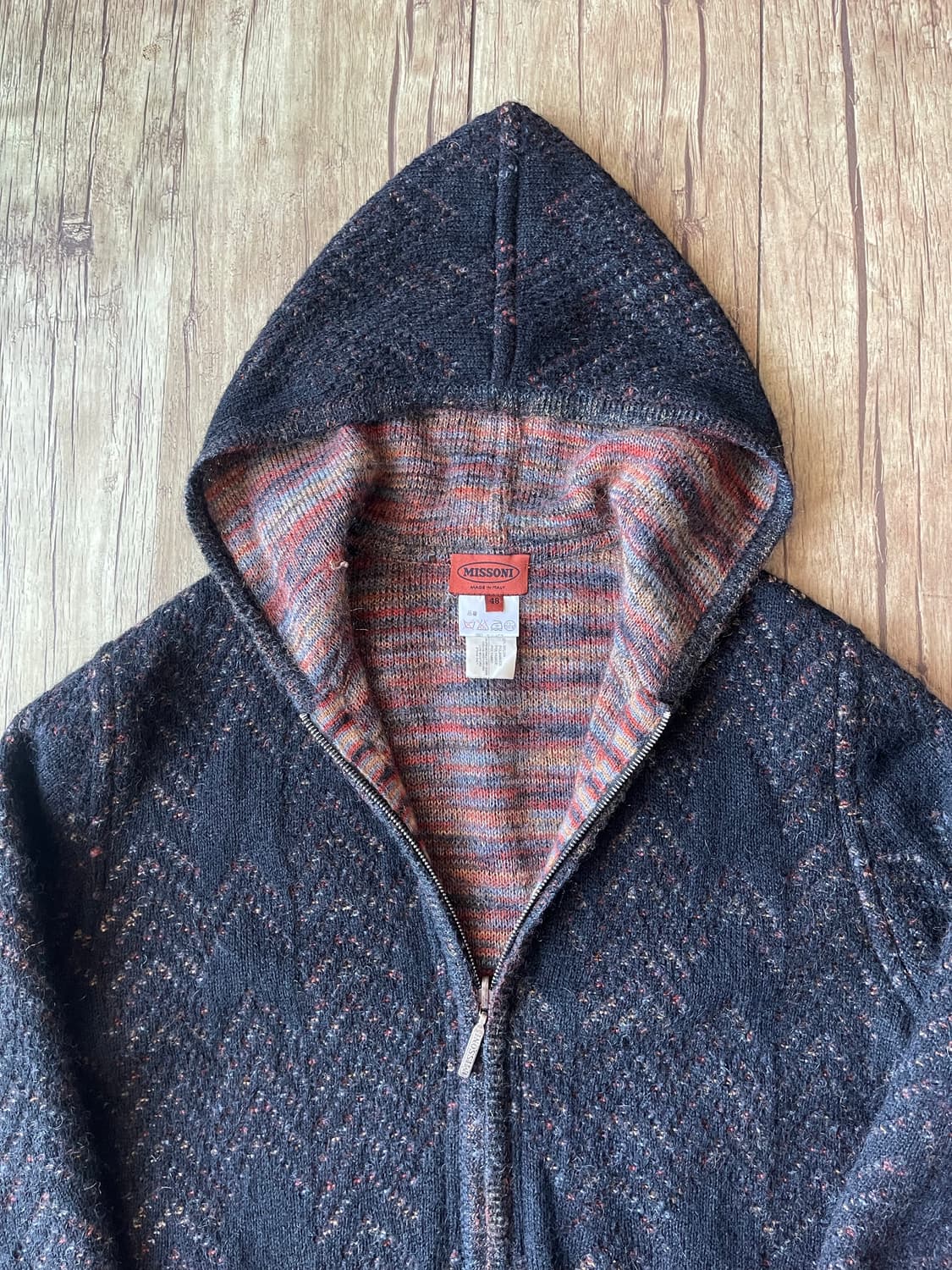 MISSONI Mohair Knit Zip-Up Hoodie 상품이미지5