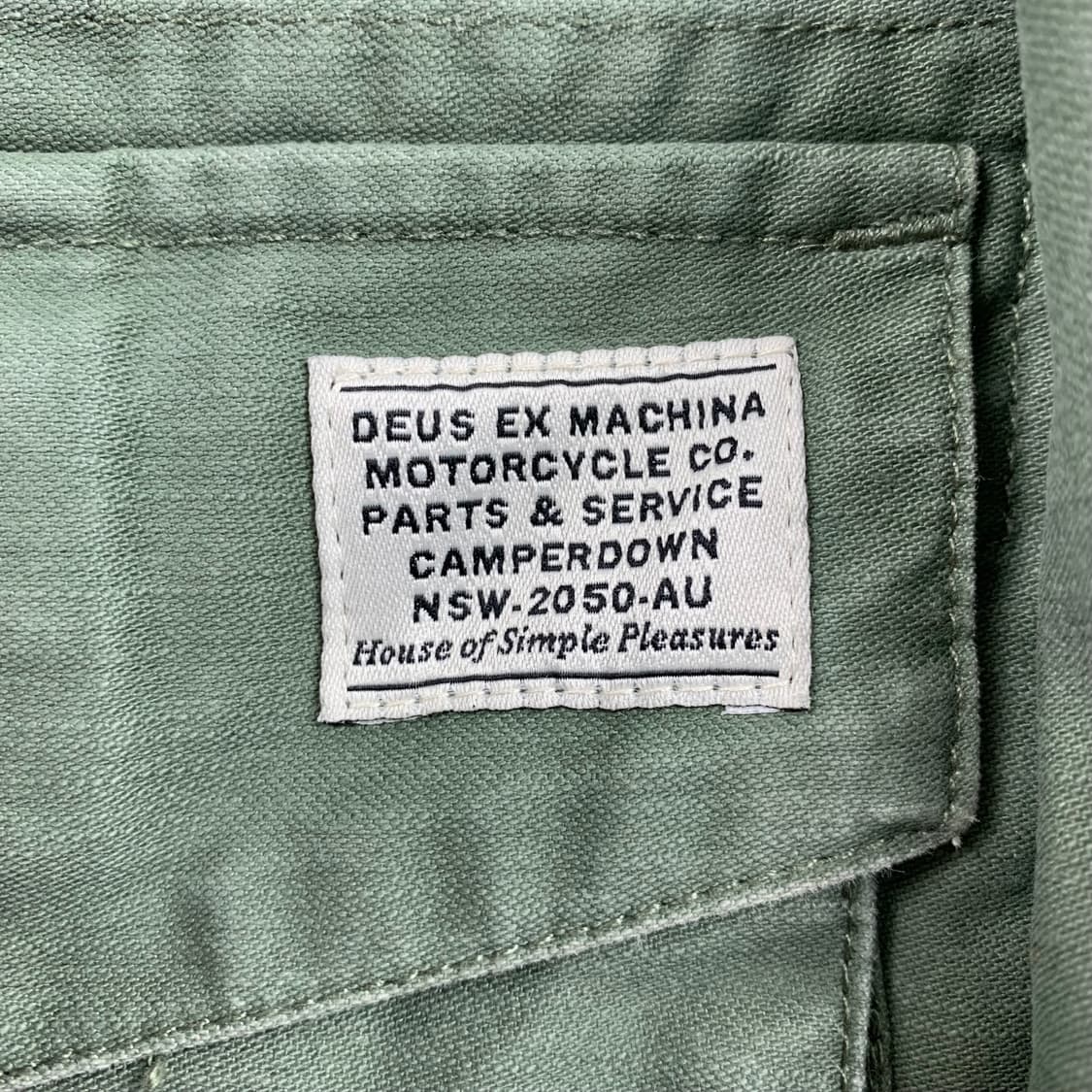 데우스 엑스 마키나 밀리터리 필드자켓 올리브 상품이미지6