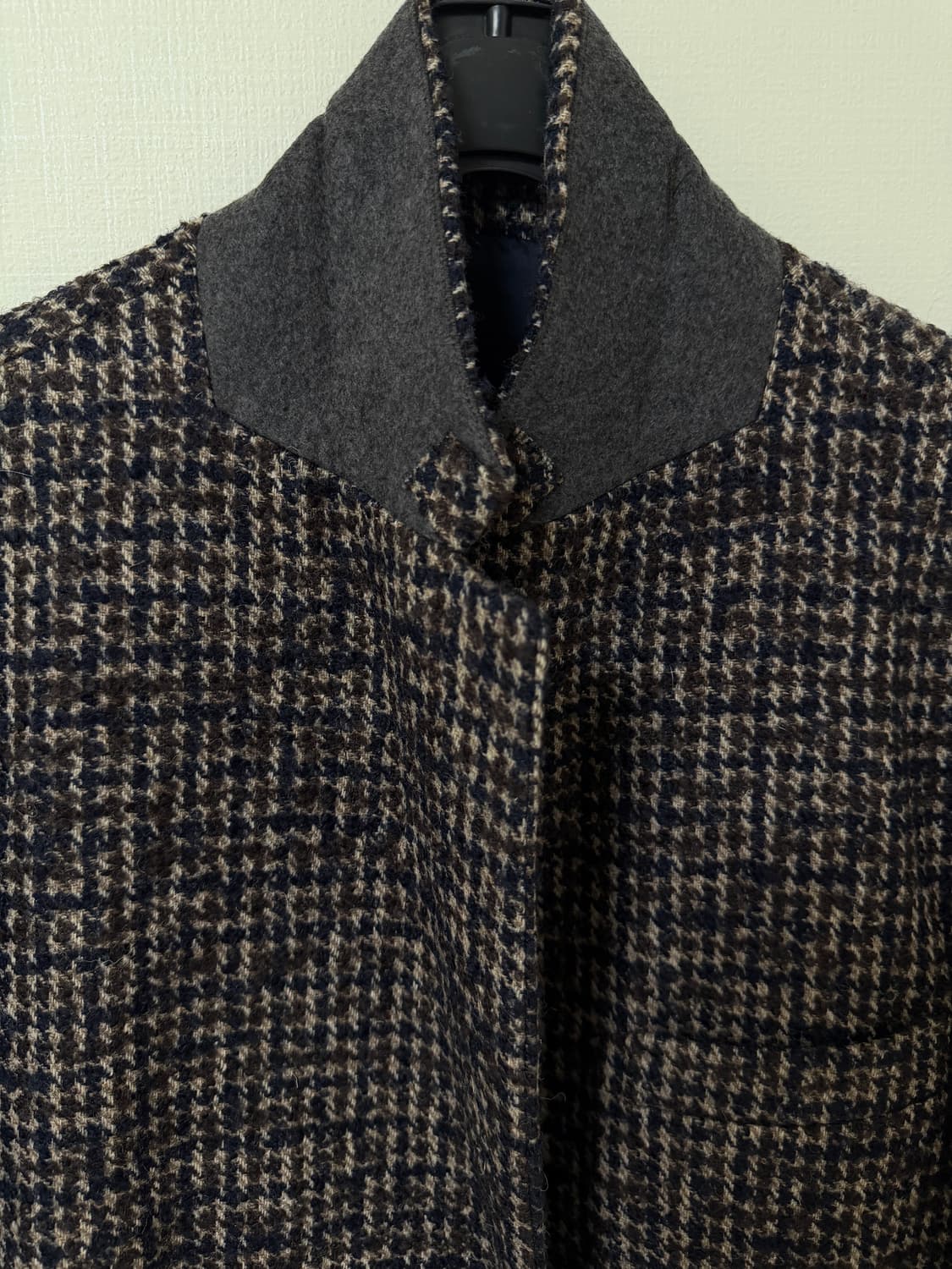 에몽 aimons 체크 재킷 상품이미지3