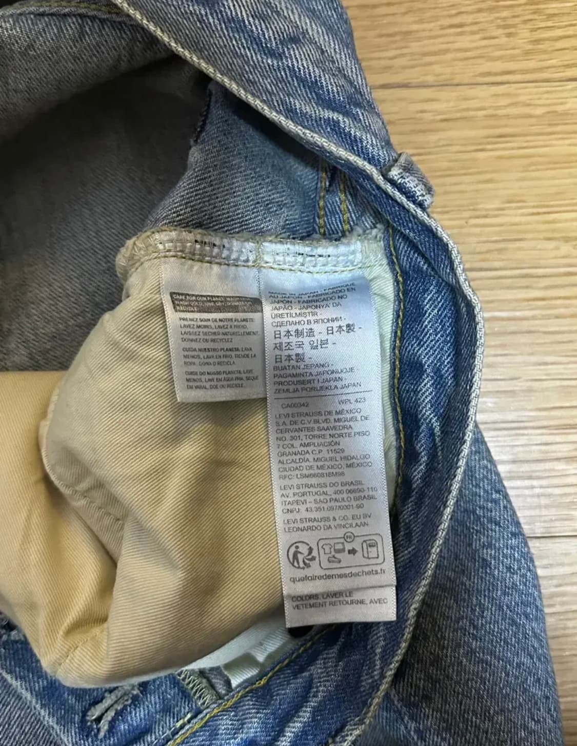 리바이스 LVC 55501 블랙진 30X30 상품이미지4